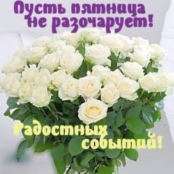 Доброе утро пятницы