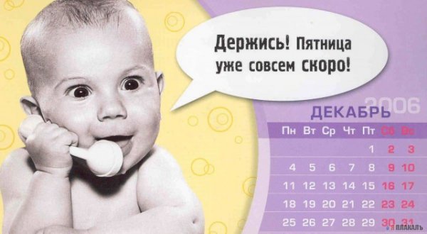 Антистрессовый офисный календарь