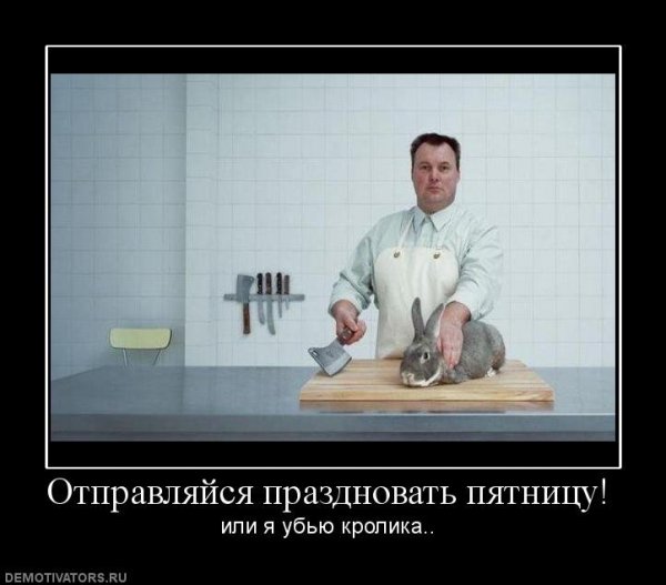Пятница демотиваторы