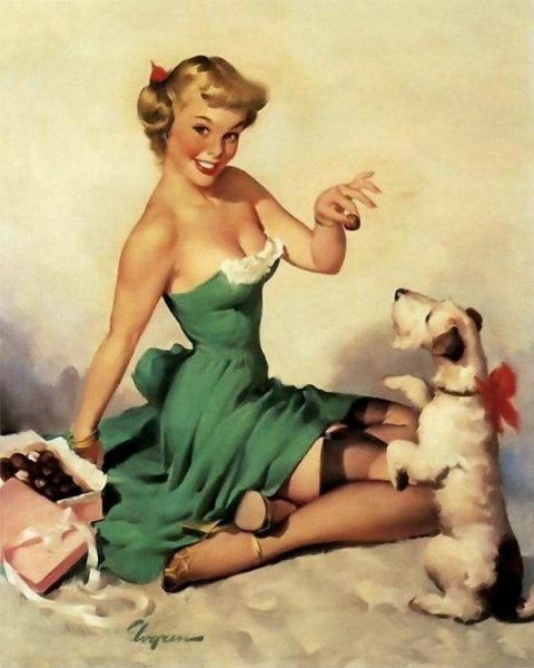 Edward Runci Pin up