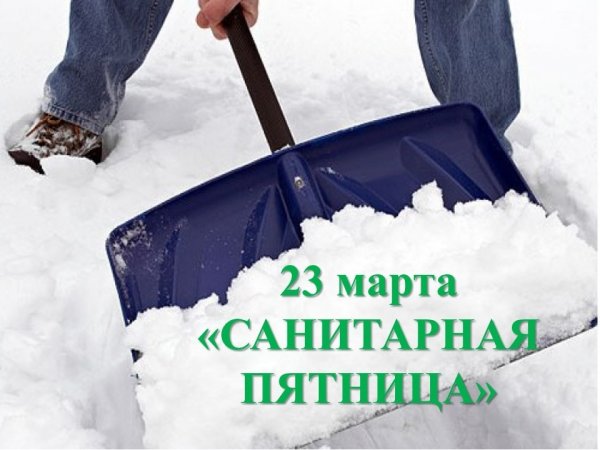 Санитарная пятница в школе