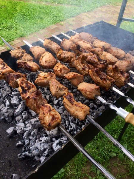 Шашлыки на даче