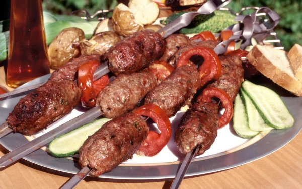 Люля-кебаб шашлык ассорти