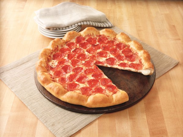 Cheese pizza Hut