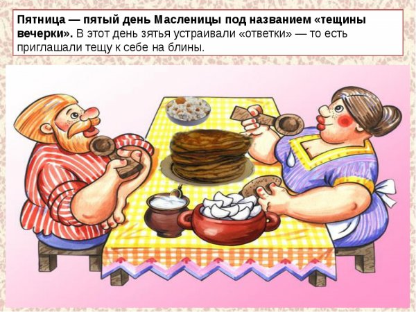 5 День Масленицы Тещины вечерки