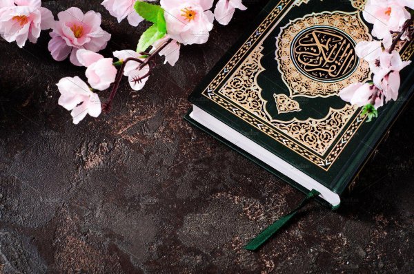 Красивая книга Коран