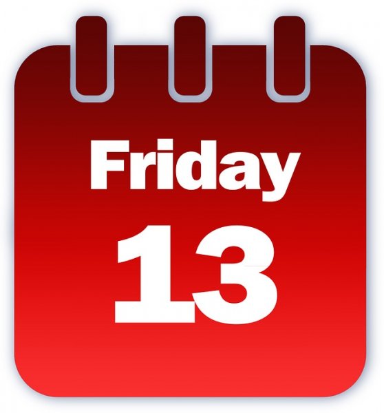 Friday 13 календарь
