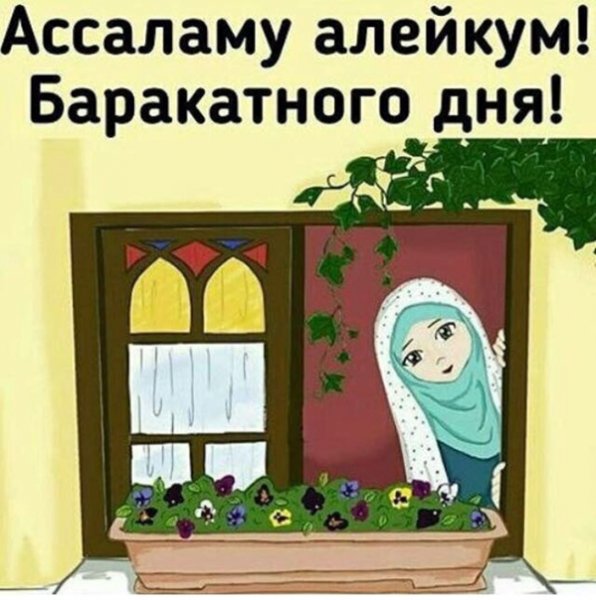 Ассаламу алейкум баракатного дня