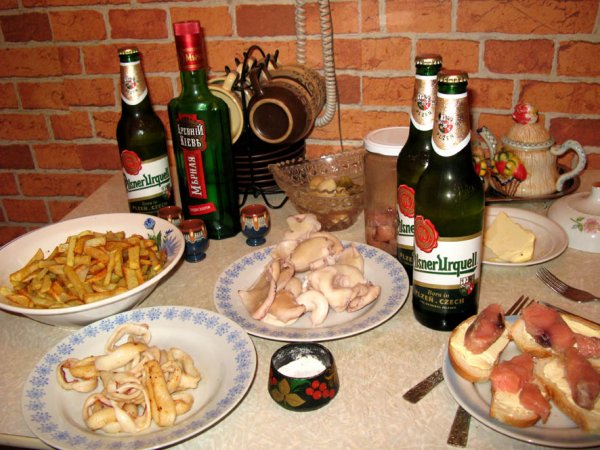 Пивное застолье
