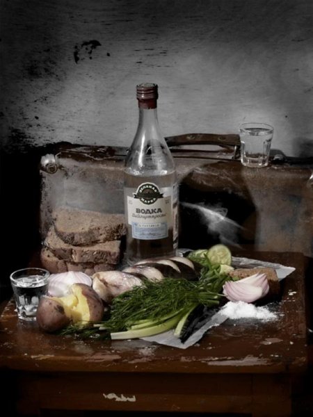 Водочка с закуской