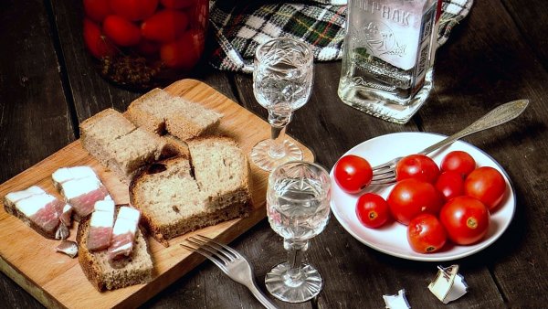 Закуски к водке