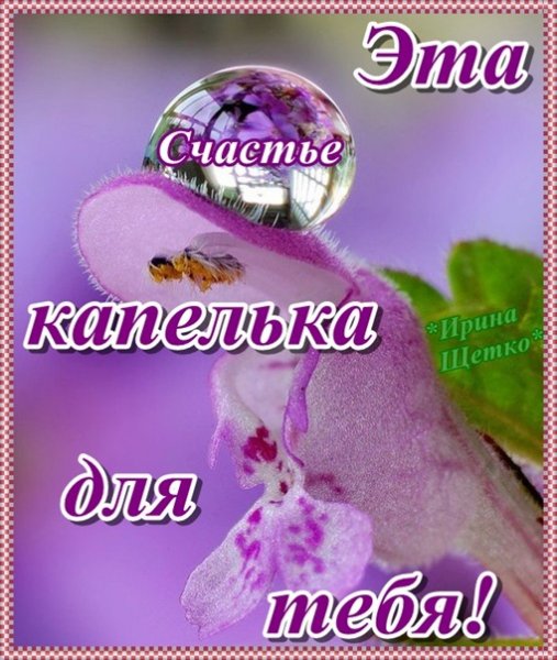 Капельку счастья