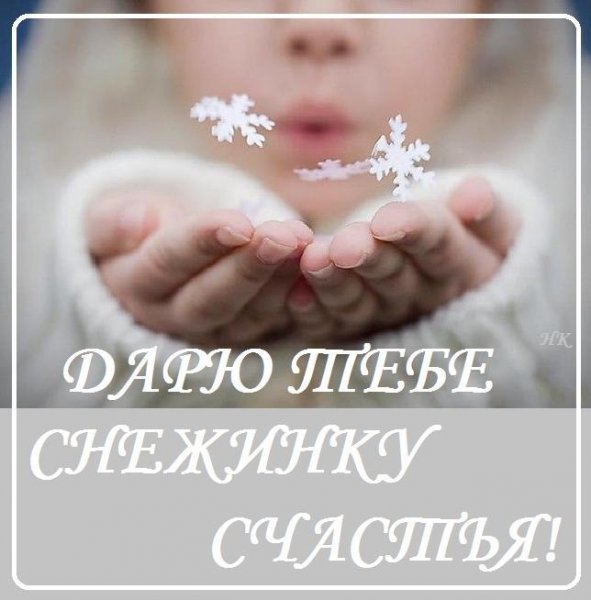 Снежинка счастья