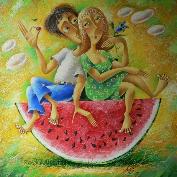 Картины Юрия мацика