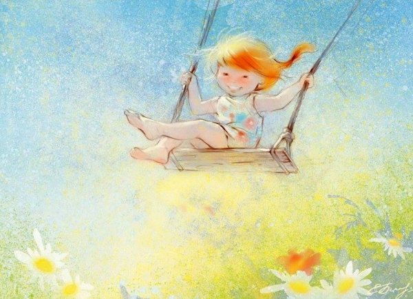 Художница Екатерина бабок качели