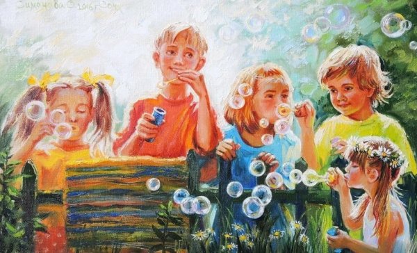 Ольга Симонова мыльные пузыри