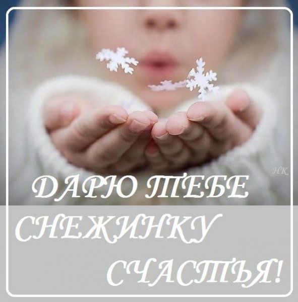 Снежинка счастья