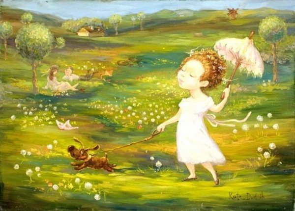 Художница Екатерина Дудник