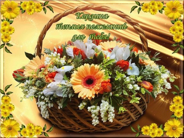 Корзинка счастья и добра