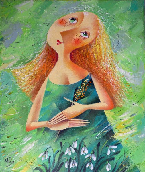 Художник Юрий Мацик Весна