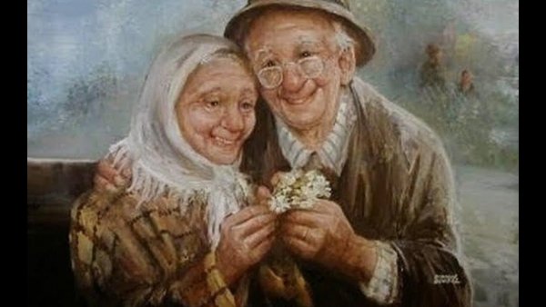 Дорогие Мои старики картинки акварелью
