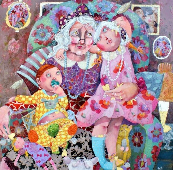 Семейный альбом художницы Faby artiste "