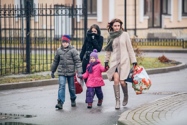 Юлия Жигалина с дочерью