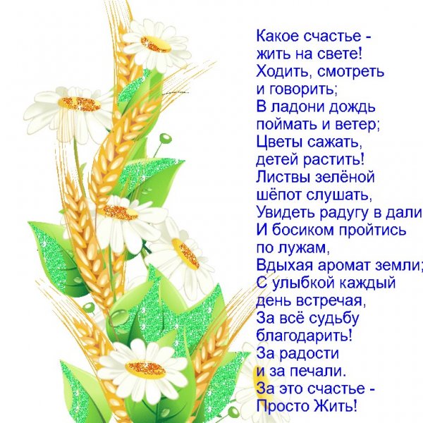 Стихи о счастье короткие