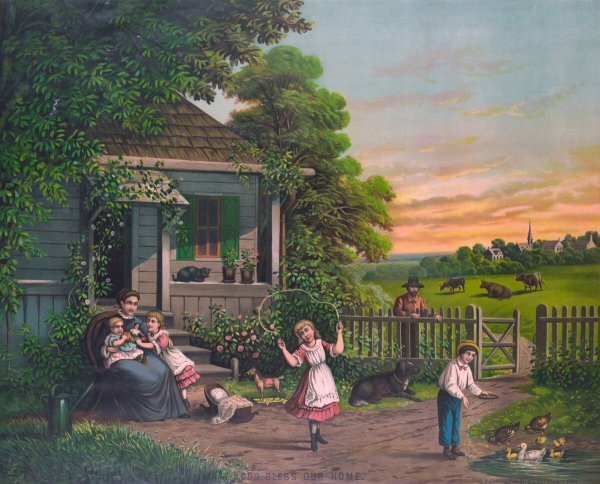 «Семья на Баррикадах» (1848).