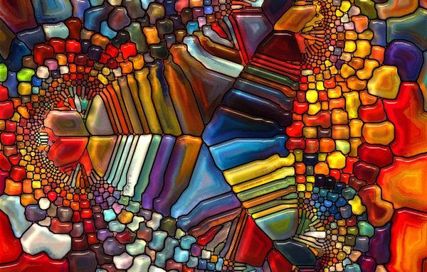 Vitrage Mosaic pattern