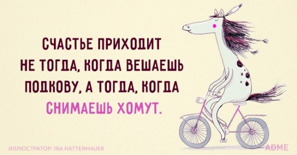 Смешные цитаты про счастье