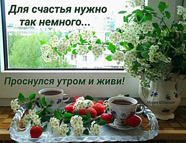 Радости в новом дне с добрым утром