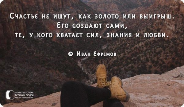 Счастье мы создаем сами цитаты
