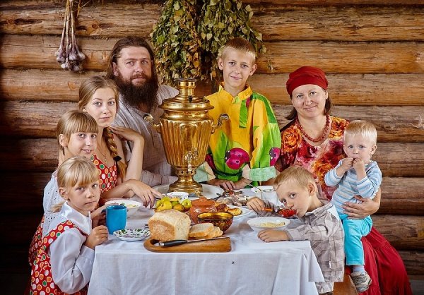 Традиционная русская семья
