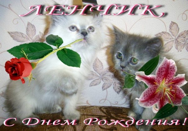 Цветы для Леночки красивые