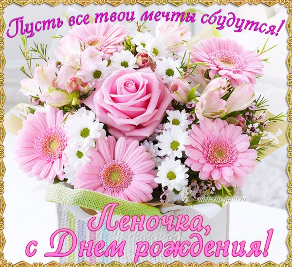 С днём рождения Лена
