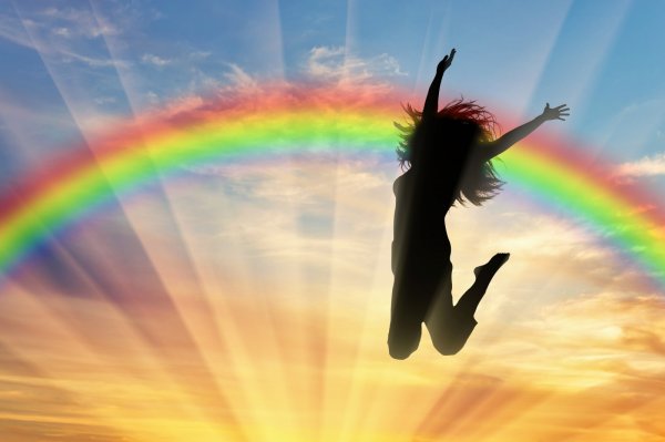 Картинка счастье радуга (41 фото)