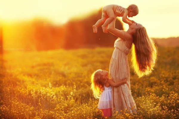 Счастье мамы в детях