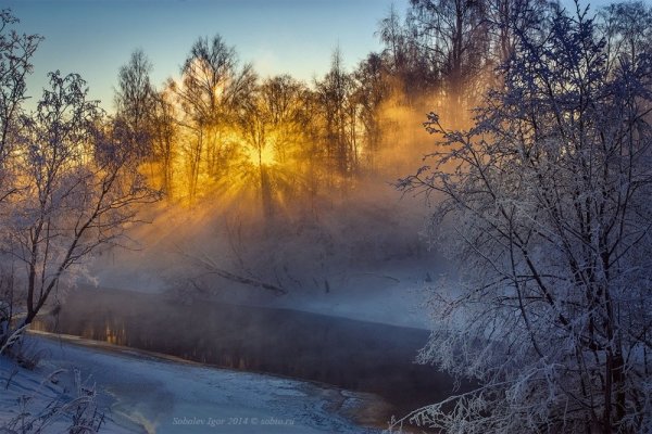С зимним утром