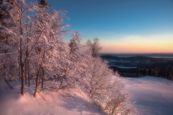 С зимним утром