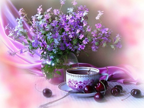 С чудесным весенним утром
