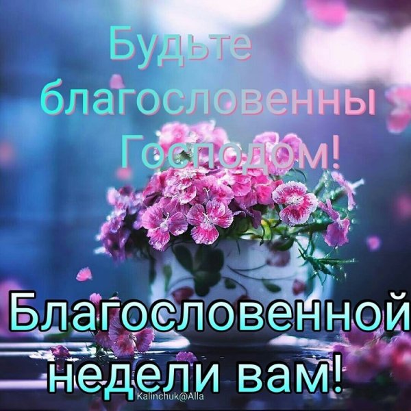 Доброе утро благословенного дня