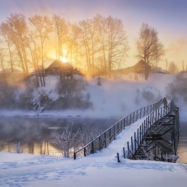 Морозное утро