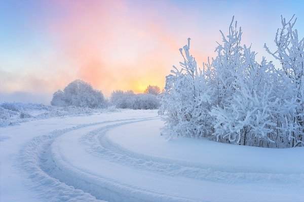 Морозное утро