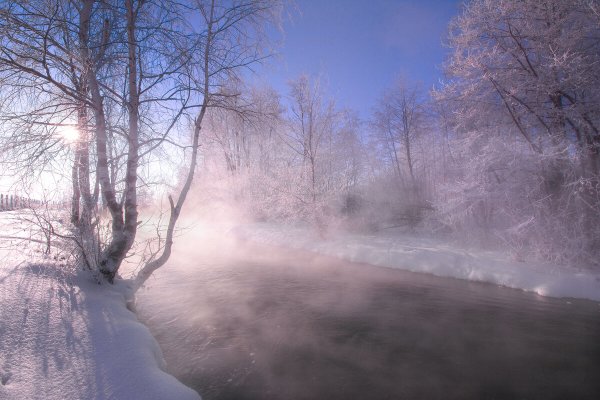 Морозный пейзаж