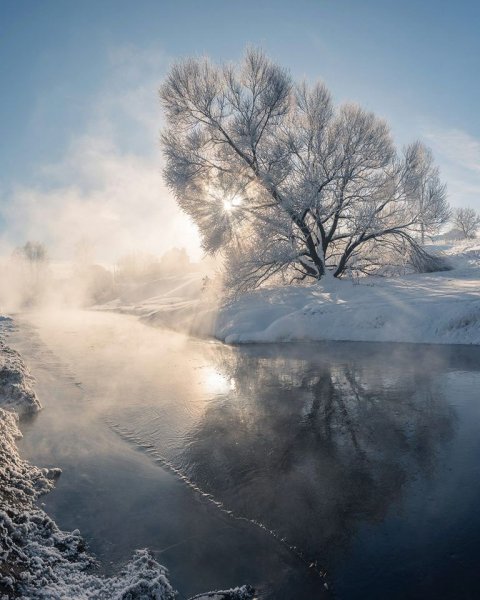 Морозное утро