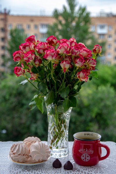 Утренние цветы