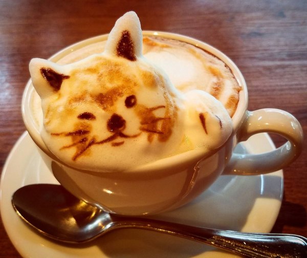 Кофе латте арт