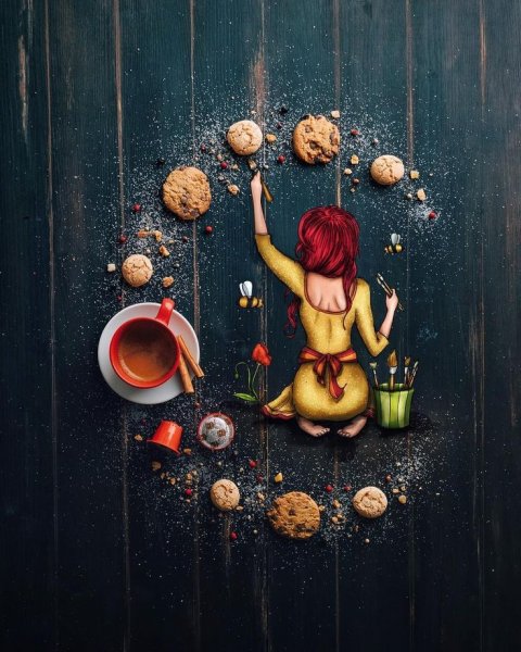 Художница-иллюстратор из Италии Синция Болонези