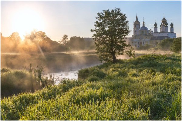 Село Введенье река Молохта